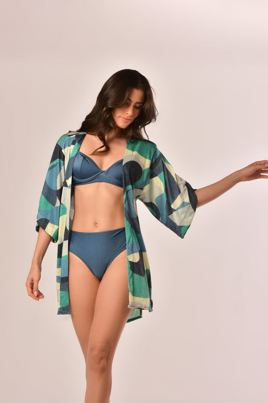 Kimono waves  - Strandaccessoire Brazil